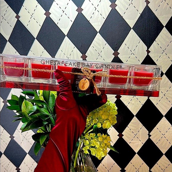 NWT 6 Set Chesapeake Bay Votive Candles | 2” Square • Scented • New in Box - Picture 5 of 6